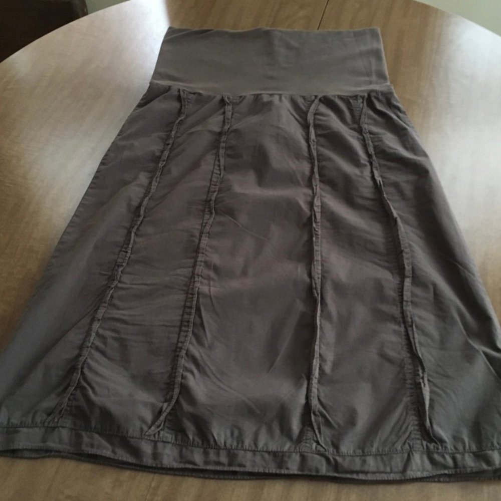 Brown Stretch Skirt Women's Small